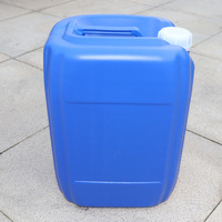 Fût en plastique de 20 L empilable avec couvercle à vis, conteneur pour le transport d'huile, de produits chimiques et d'eau, à vendre