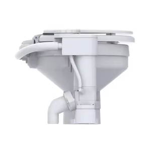 Toilette de <span class=keywords><strong>camping</strong></span>-<span class=keywords><strong>car</strong></span>, yacht, bateau, étanche, manuelle, électrique, pour véhicule, en céramique, 12V/24V, usage marin - Product Image 3