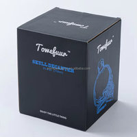 Boîtes d'emballage cadeau pour tasses en verre thé café tasse à café logo personnalisé de matériaux recyclés