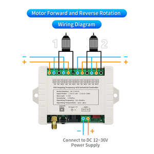 <strong>4</strong>-way Joystick <strong>Control</strong> for Industrial Equipment Lifting Wireless <strong>Remote</strong> <strong>Control</strong> Switch - Product Image 6