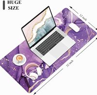 Alas Mouse Gaming Anti Air 900x400mm, Alas Karet Anti Selip, Tepi Jahit, Tidak Beracun, Permukaan Halus untuk Kantor, Hadiah Terbaik yang Dapat Dikustomisasi