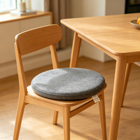 Coussins de siège en feutre respirant, antidérapants, doux, lavables, écologiques, personnalisables OEM ODM, pour bistrot extérieur