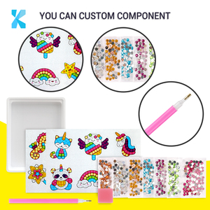 ชุดตกแต่งงานศิลปะและงานฝีมือ รูปแบบผีเสื้อ ประดับด้วยกลิตเตอร์วิบวับ ดีไซน์ระยิบระยับสุดอลังการ พร้อมเลื่อมและกากเพชร - Product Image 3