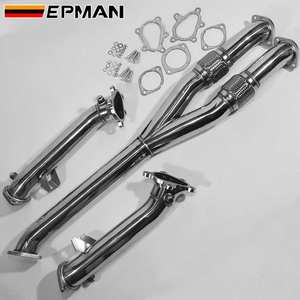 Tubos de bajada de escape EPMAN Racing para sistema Turbo Mid Y-pipe para Nissan <span class=keywords><strong>GTR</strong></span> R35 EPEXD35GT - Product Image 3