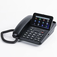 هاتف ثابت DLNA ZT9300 4G بالجملة، هاتف مكتبي بشاشة لمس أندرويد مع نقطة اتصال واي فاي للشركات