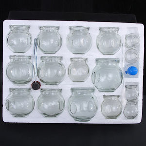 <span class=keywords><strong>Set</strong></span> bekam kaca 16 cangkir, alat terapi tradisional Cina - Product Image 3