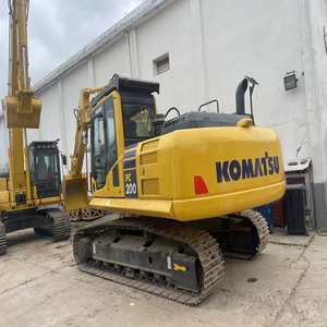 Excavateur Komatsu PC200 d'occasion en bon état Marque japonaise célèbre avec roulement de pompe à engrenages et composants de base PLC à vendre - Product Image 2