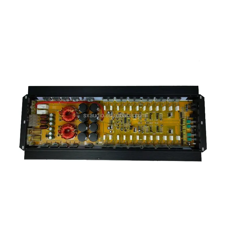 500WX2CH Auto Versterker 2 Kanaals Eindversterker Auto Equalizer Voor Auto