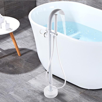Ensemble douche-colonne en laiton massif, haute pression, anti-rouille, pour hôtels
