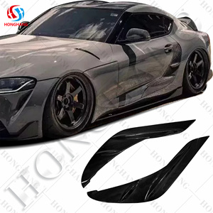 Chaoshenghang Auto accessoires extérieurs garde-boue latéral avant garde-boue latéral garniture de porte adaptée pour Supra A90 GR MKV 2019 + - Product Image 3