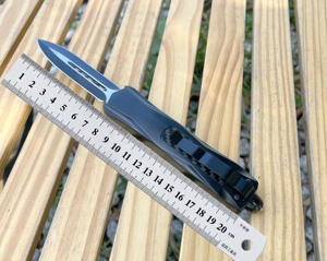 उच्च अंत उपयोगिता जेब चाकू बड़ा एल्यूमीनियम हैंडल 3Cr13 स्टेनलेस स्टील ब्लेड के शिकार के लिए स्टेनलेस स्टील ब्लेड - Product Image 5