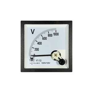 YT pointer high voltage 100V input 1kV YT72 CP72 DH72 AC voltmeter