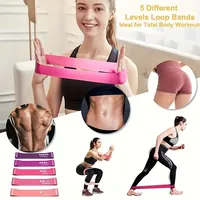 Home Gym Latex Loop Terapia física privada Bandas elásticas para fitness Bandas de resistencia antideslizantes