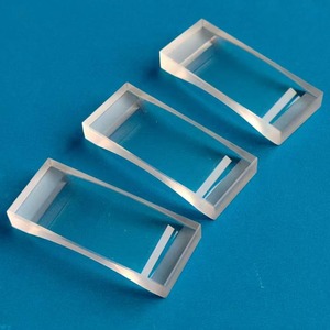 맞춤형 구형 오목 원통형 렌즈 광학 레이저 포커스 플라노 볼록 비구면 패턴 융합 된 실리카 석영 유리 제작 - Product Image 3