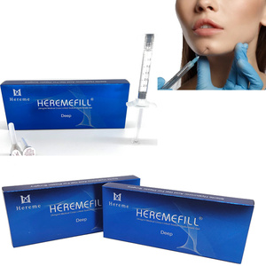 CE Hereme - Gel <span class=keywords><strong>de</strong></span> Ácido Hialurónico Reticulado BDDE Efectivo para Relleno Dérmico <span class=keywords><strong>de</strong></span> Mejillas, Mentón y Nariz - Product Image 2