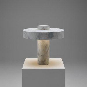 Nordic Stone Table <b>Lamp</b> E27 <b>LED</b> 110V Switch Control Minimalist Bedroom Decor <b>Light</b> - Product Image 1