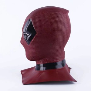 <span class=keywords><strong>Masque</strong></span> d'horreur Deadpool en latex intégral pour adulte, idéal pour Halloween et les soirées cosplay – Vente en gros - Product Image 3