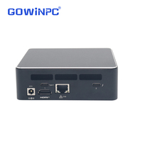 Mini Computadora Industrial Resistente con Ventilador, Intel Celeron I5 13ª Gen., Windows 11, SSD, 2*LAN, COM, RS232, RS485, WiFi