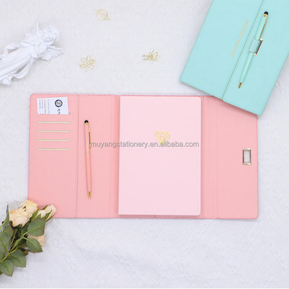 Custom Logo Design Pu Leather Laser Engraved A5 Textured Notebook Gift ...