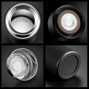 Bouteille d'eau isotherme en acier inoxydable 304 de qualité supérieure, 500 ml, gobelet droit, thermos portable pour cadeaux d'affaires - Product Image 2