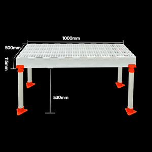 Planche anti-fuite pour poulets de 1,2 m, durable, pour poulets, canards, oies, <span class=keywords><strong>poulailler</strong></span>, coussin anti-fuite, filet en plastique, plancher à lattes - Product Image 4