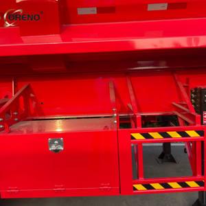 รถพ่วงกึ่งพ่วงแบบเทท้ายไฮดรอลิก 3-5 เพลา 60-100 ตัน ผลิตตามสั่ง ราคาโรงงาน สำหรับ<span class=keywords><strong>ขาย</strong></span> - Product Image 6