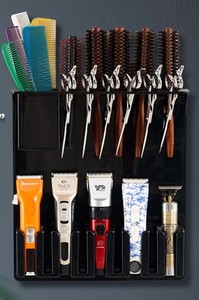 Estuche de Almacenamiento Grande para Herramientas de Barbería Profesionales y Duraderas, Exhibidor y Organizador para Estilistas - Product Image 2