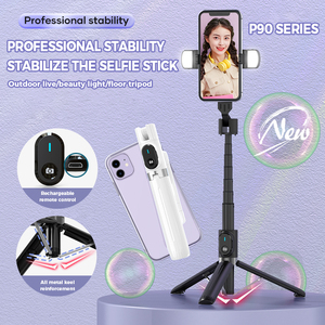 Uniean P90 Thông Minh Không Dây Sạc Ảnh Tự Sướng Thanh 360 Xoay Nhôm Linh Hoạt Live Streaming Đứng Tương Thích Điện Thoại Thông Minh - Product Image 2