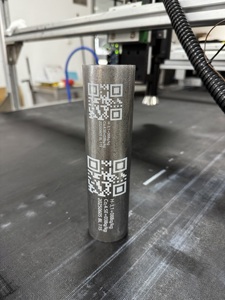 二重プリントヘッドボトルカップ二重色<span class=keywords><strong>QR</strong></span>コード印刷OMA A800 UVインクジェットプリンタープラスチック金属セラミックス表面用 - Product Image 6