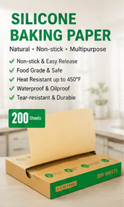 Heat Resistant Baking Mat Rectangle Food Grade Paper Oven Safe Non Stick Cake <b>Tools</b> Up To 450F - Product Image 2