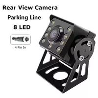 Caméra de recul pour voiture AHD 720P/1080P, étanche IP67, vision nocturne infrarouge pour camions, autobus scolaires, autobus, camping-cars, images de recul