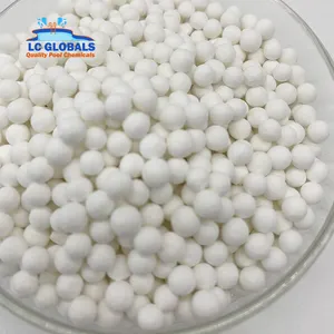 Amostra grátis Grânulos De Alumina Ativada H2O2 Dessecante Produção Cerâmica Bola De Alumina Ativada