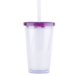 Custom logo 500ML Fruit Juice Plastic <strong>Bubble</strong> Milk <strong>Tea</strong> <strong>Cup</strong> Double Wall <strong>Reusable</strong> Plastic Tumbler Drink <strong>Cup</strong> With Lid and Straw - Product Image 6