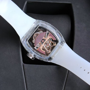 Reloj Mecánico Automático Tourbillon de Alta Calidad con Caja de Cristal Única y Lujosa de 47 mm Darth Knight para Hombre - Product Image 5