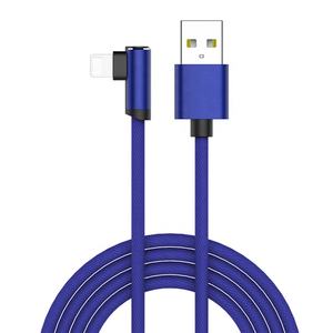 Trenzado tela Durable 2.4A rápido de carga tipo c 8pin cable de datos - Product Image 5