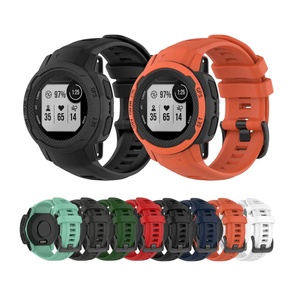 Correa de Reloj de Silicona Transpirable YHQ para Reloj Inteligente <span class=keywords><strong>Garmin</strong></span> <span class=keywords><strong>Instinct</strong></span> <span class=keywords><strong>2S</strong></span>, Correa de Repuesto Deportiva con Hebilla de Pin - Product Image 2