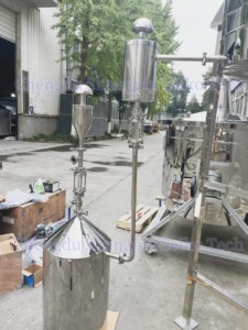 Thép Không Gỉ Bền Chanh Cam Tinh Dầu Khai Thác Thiết Bị Nhà Máy Tinh Dầu Máy Chưng Cất - Product Image 3