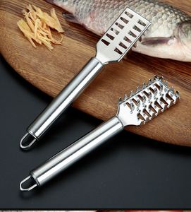 Pinzas para Espinas de Pescado Multifuncionales de Acero Inoxidable, Herramienta de Cocina Portátil Creativa, Aptas para Lavavajillas, Ecológicas y Aptas para Microondas - Product Image 2