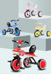 <span class=keywords><strong>Triciclo</strong></span> de Pedales para Niños con Forma de Avión, con Ruedas de EVA, Luces LED, Música y Respaldo Seguro para Niños Pequeños - Product Image 4