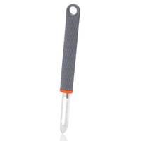 Utensilios de Cocina, Pelador Giratorio Manual de Acero Inoxidable con Cuchilla Dentada para Manzanas, Verduras y Frutas