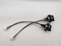 Conector de Alimentación GX16 GX20 de 4 Pines para Montaje en Panel, Conjunto de Cableado, Conjunto de Cable de Alimentación con Conector GX16