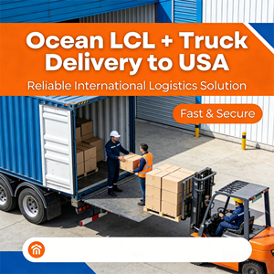 <span class=keywords><strong>Service</strong></span> de livraison express DDP USA par voie maritime et terrestre Chine-USA, transitaire rapide porte-à-porte, agent de consolidation, entreposage 24/7 - Product Image 2
