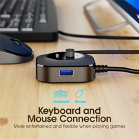Répartiteur rond USB 3.0 HUB A vers USB 3.0, Multiport Hab PC, accessoires