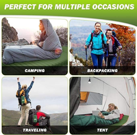 Matelas de randonnée et de camping gonflable de haute qualité et durable avec pompe intégrée, design compact, couverture de pique-nique personnalisable