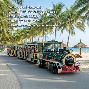 Train de luxe pour enfants, équipement de parc d'attractions extérieur, grand train avec 40+<span class=keywords><strong>2</strong></span> sièges - Product Image 2