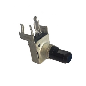 Potentiomètre à film carbone à axe en plastique de type horizontal, fournisseur d'usine - Product Image 1