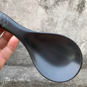 Cuillère de luxe en corne de buffle, style classique durable, taille personnalisable, idéale pour le café ou les mariages – Vente chaude directe - Product Image 1