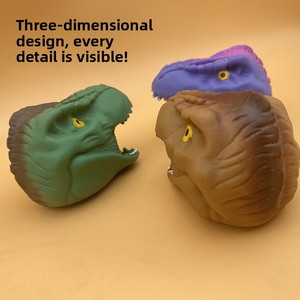Dinosaur <b>Bubble</b> Popper TPR Fidget Toy Stress Relief Squeeze Sensory Water Ball Novelty Prank Toy for <b>Kids</b> - Product Image 3