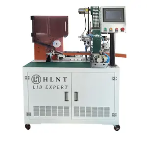 HLNT 18650 32650 32700 33140 Terminal Papel Máquina de colagem Etiqueta Para Laboratório Lithium Ion Cilindro Bateria Pack
