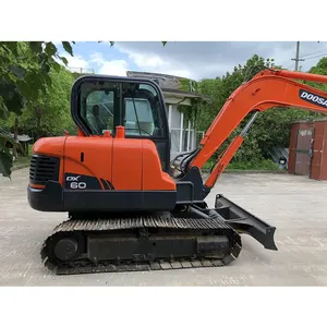 Mini Utilisé Au Japon Pelle DOOSAN DX60 mini pelle machine bienvenue venir à shanghai avec bas prix